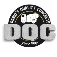 Dario's Quality Concrete Logo